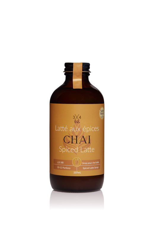 Chai Spiced Latte Syrup 237ml - in store pick up only