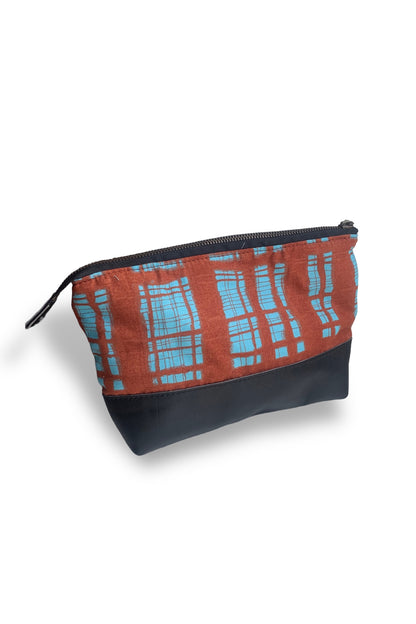 La Trousse - Leather and Fabric Pouch