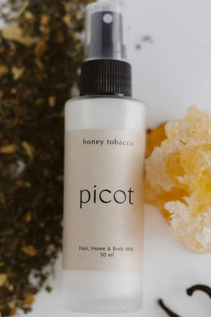 Honey Tobacco Hair, Home & Body Mist