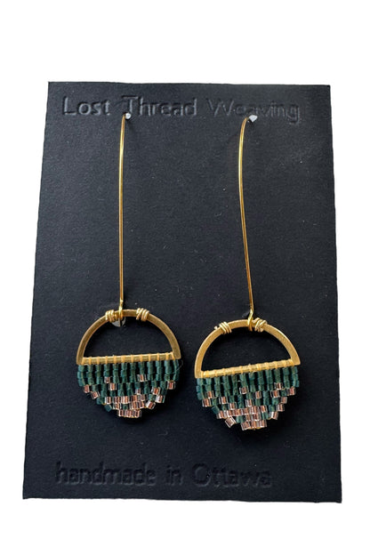 Sally Small - Abstract round earrings - MADE TO ORDER