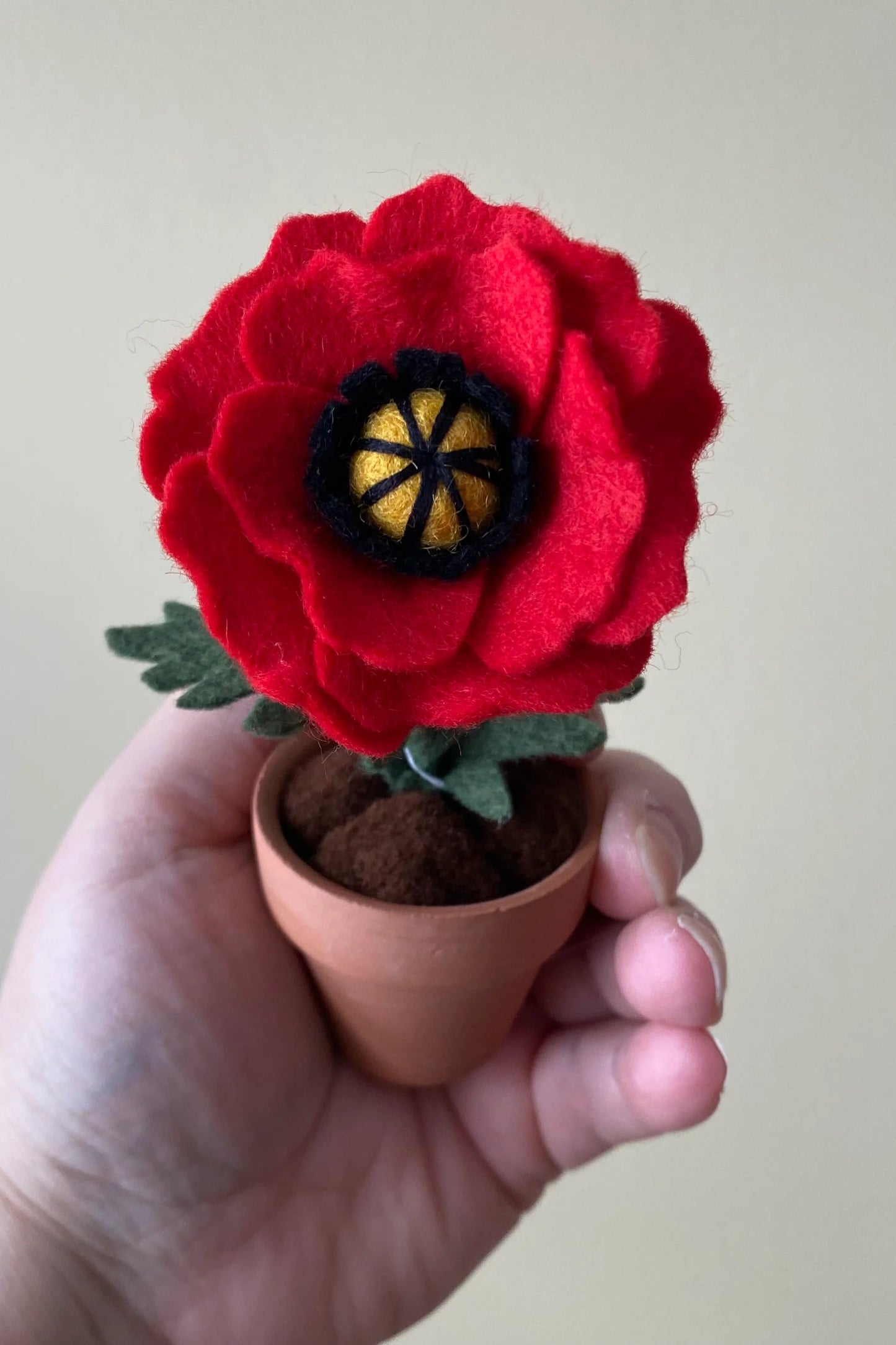 Mini Felt Flower