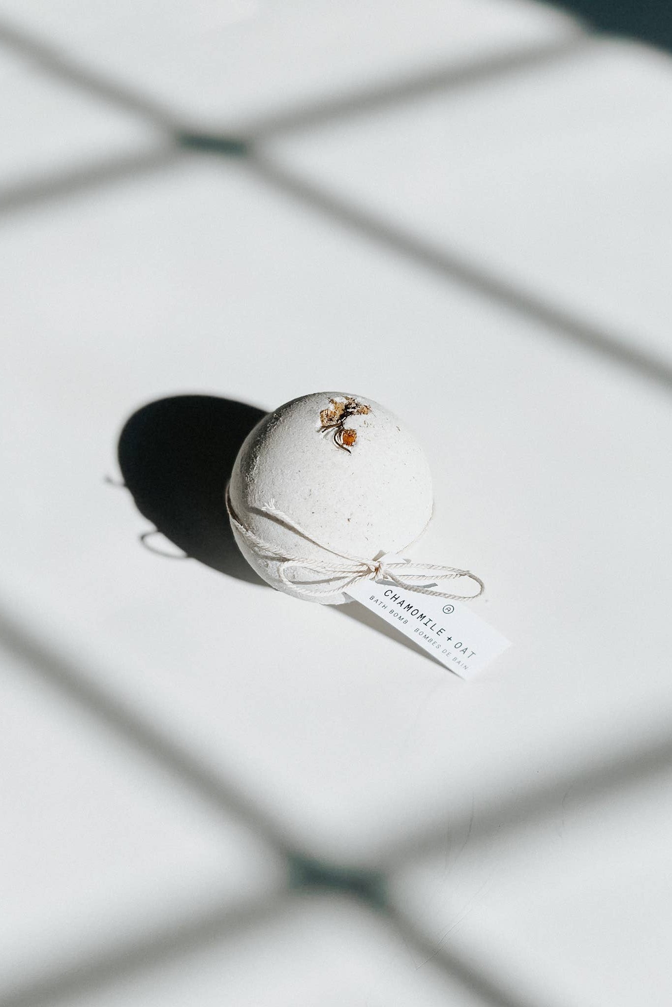 Chamomile + Oat Bath Bomb