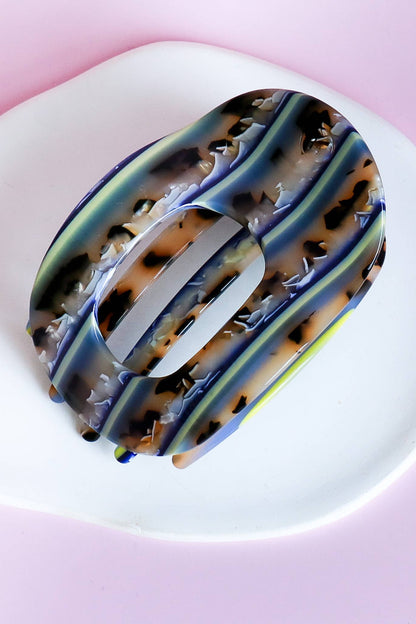 The Aura - Tortoise Multi Flat Hair Clip