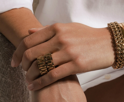 Estate Cuff Stainless Steel Bracelet