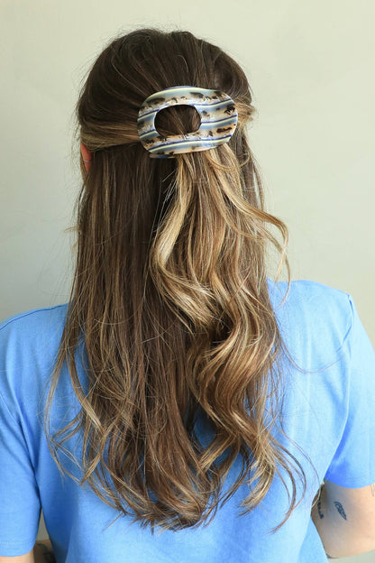 The Aura - Tortoise Multi Flat Hair Clip