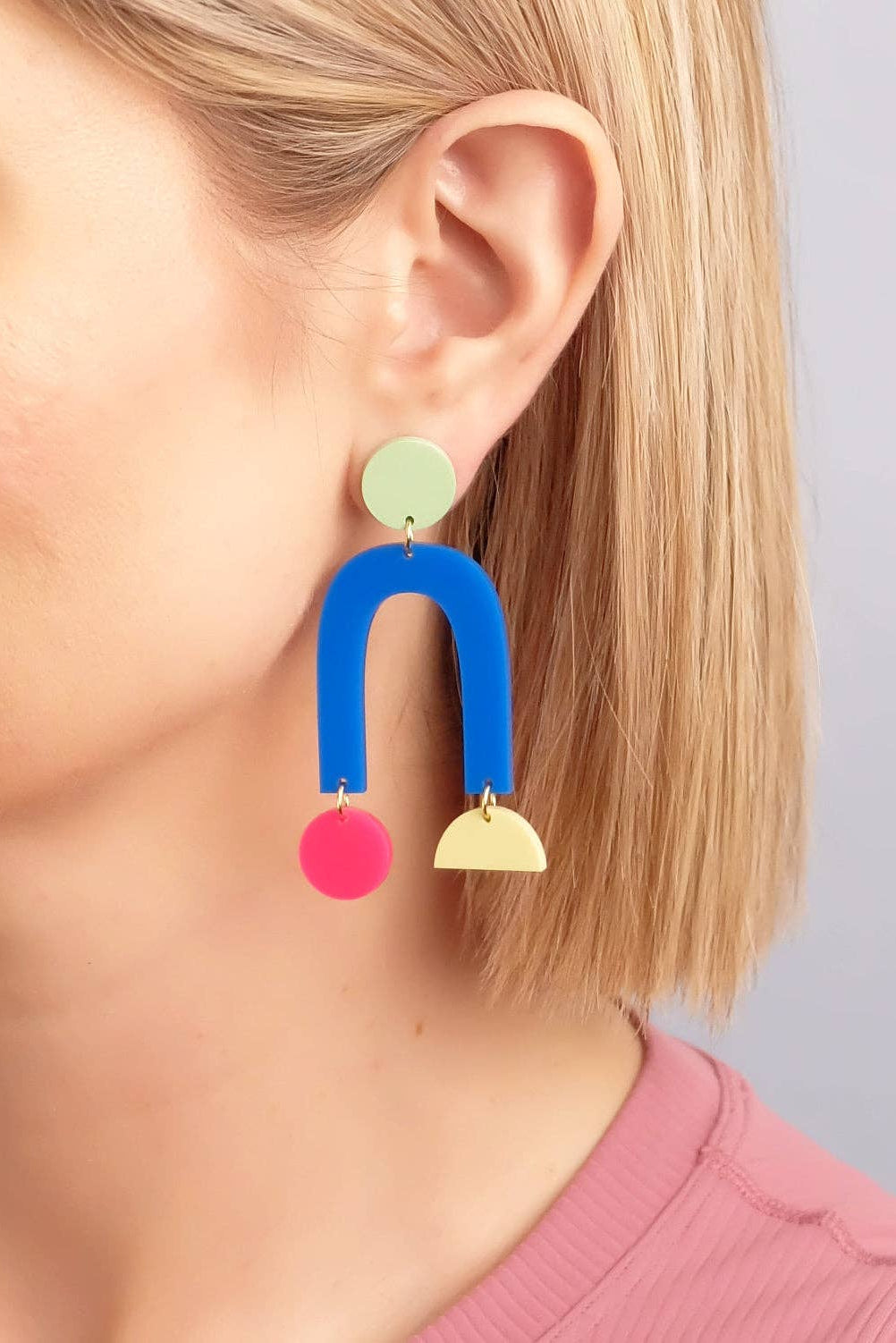 Collage Earrings