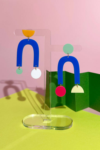 Collage Earrings