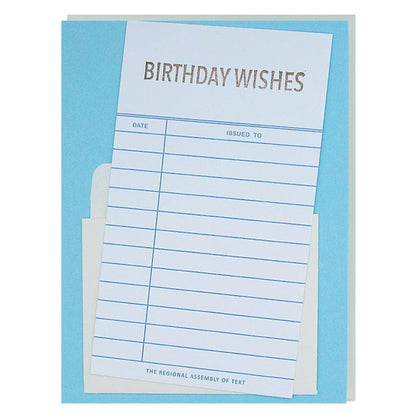 Library Birthday