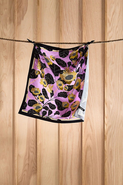 Rosie's Garden Silk Neckerchief