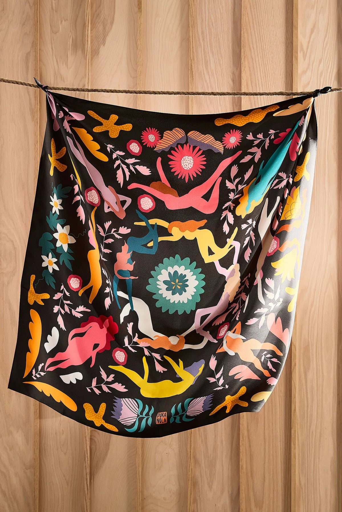 Chasing Stories Silk Scarf 90