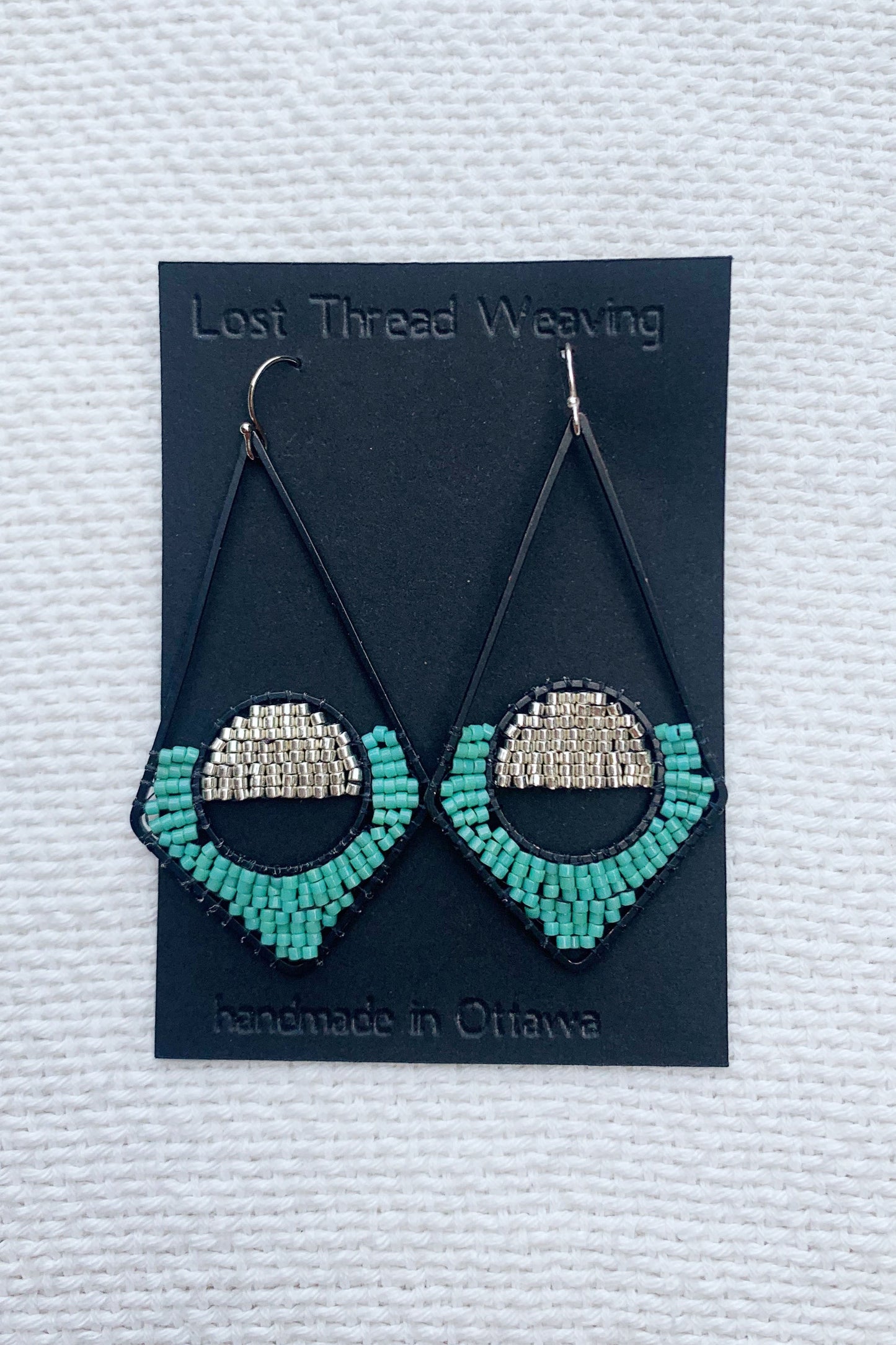 Black Diamond Sunset Dangles - MADE TO ORDER