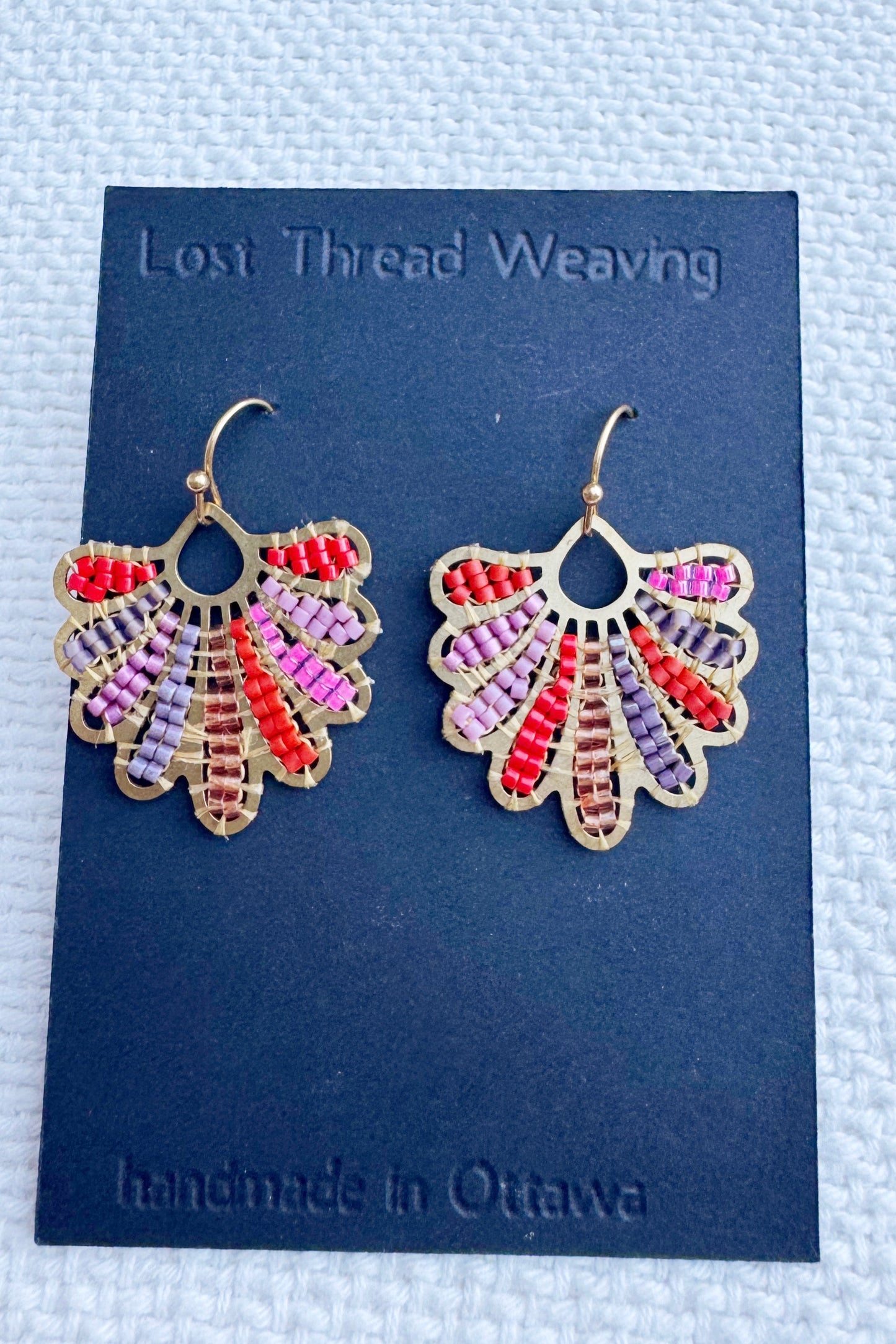 Beaded Art Deco Fans