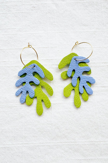 Wakame Hoop Earrings