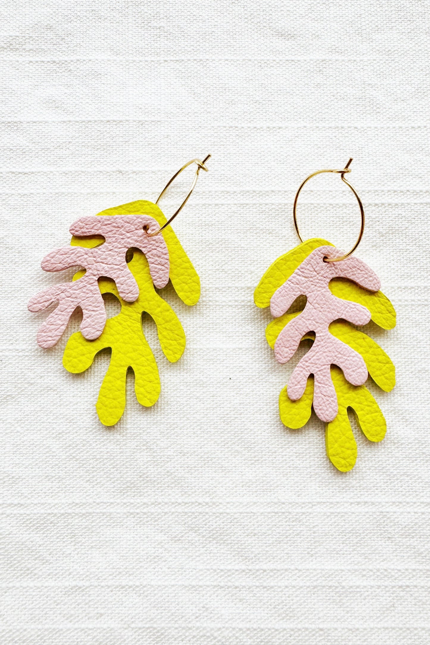 Wakame Hoop Earrings