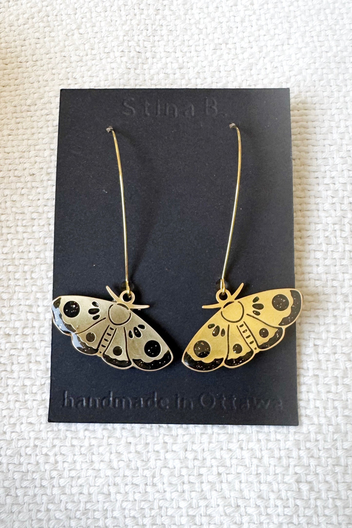 Moth Earrings