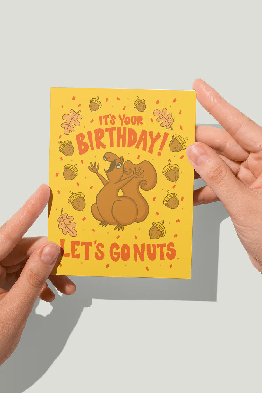 Squirrel Birthday Card