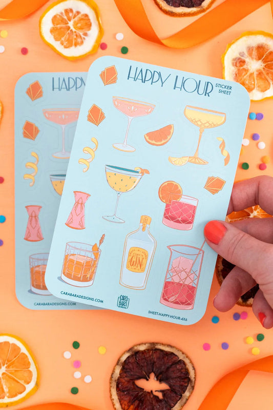 Vinyl Sticker Sheets (4 Styles)