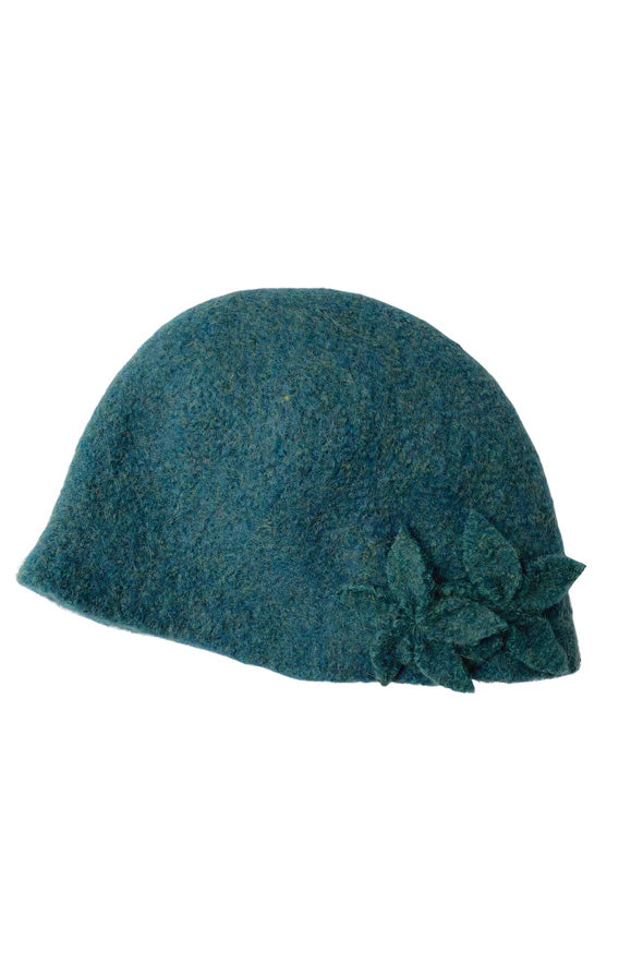 Double Flower Cloche Hat