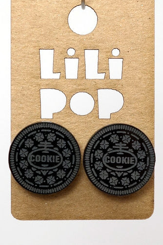 Lili0567 Cookie Stud Earrings