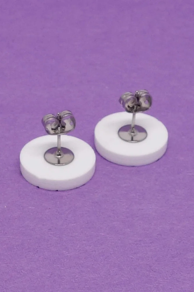 Lili0662 Volleyball Stud Earrings