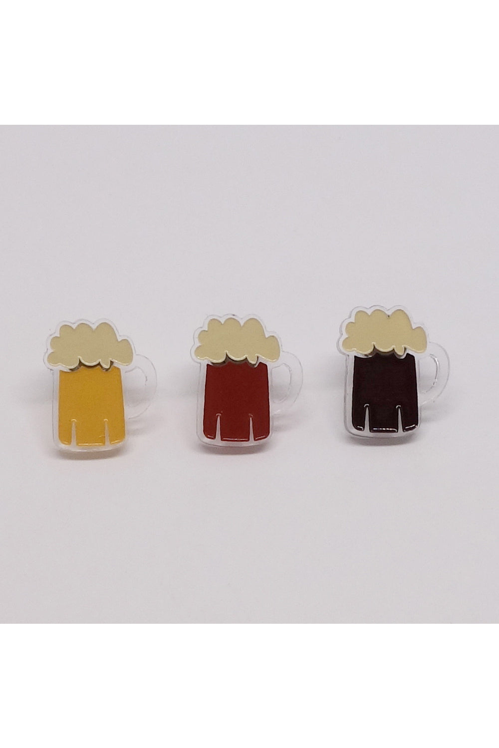 Lili0664 Beer Stud Earrings