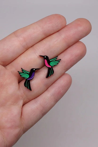 Lili0791 Humming Bird Earrings