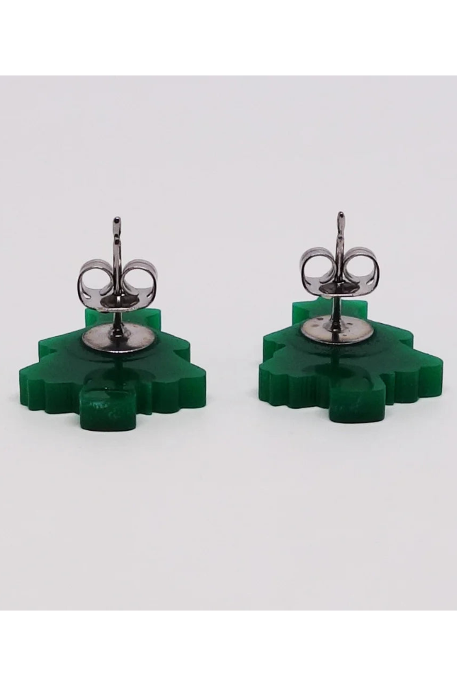Lili0571 Christmas Tree Stud Earrings