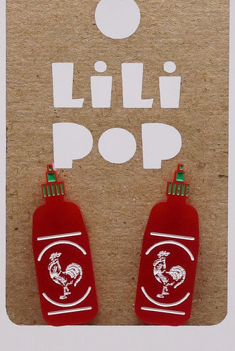 Lili0838 Sriracha Stud Earrings