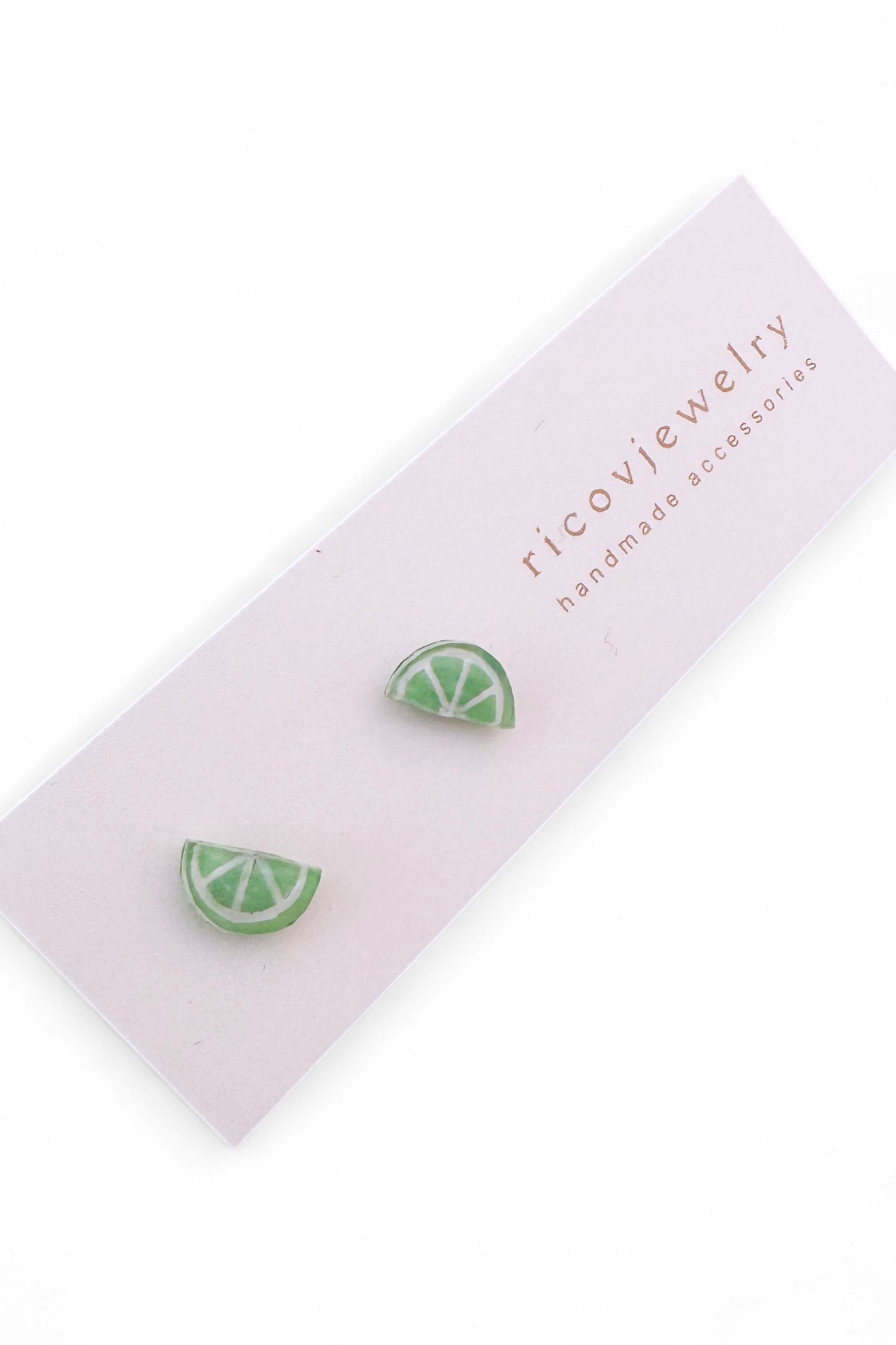 Lime Earrings