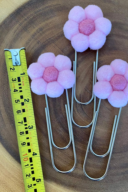 Flower Paperclip Bookmark