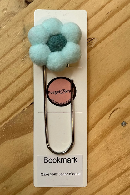 Flower Paperclip Bookmark