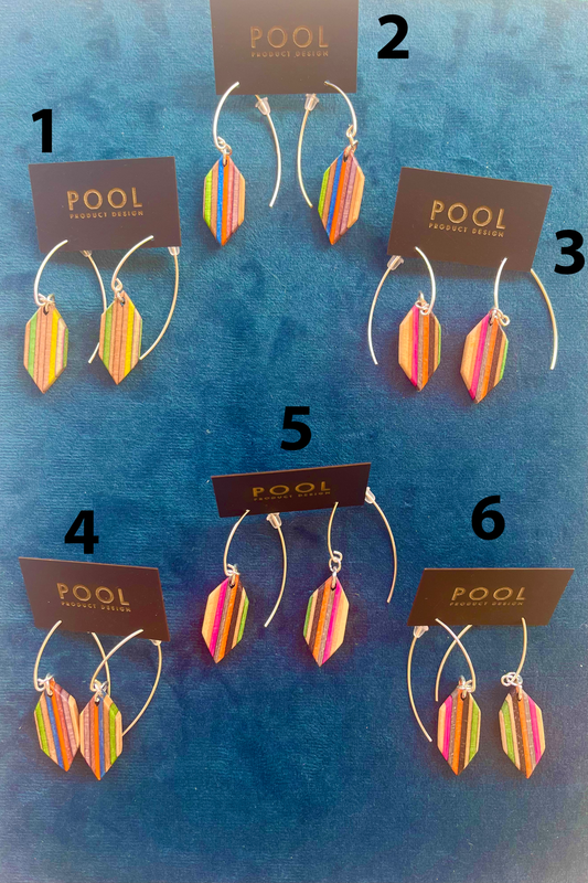 Geometric Dangle Earrings