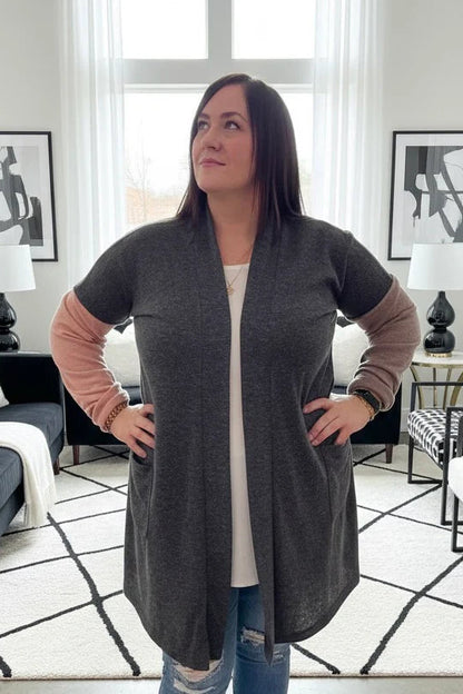 Colourblock Cardigan