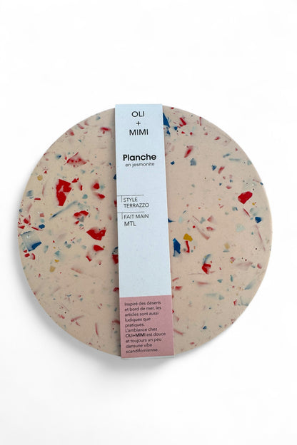 Round Terrazzo Trivet