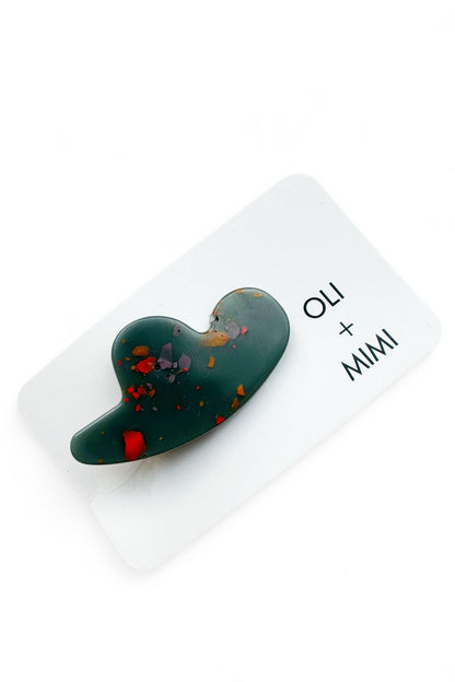 Resin Hair Clips - ABSTRACT BLOB