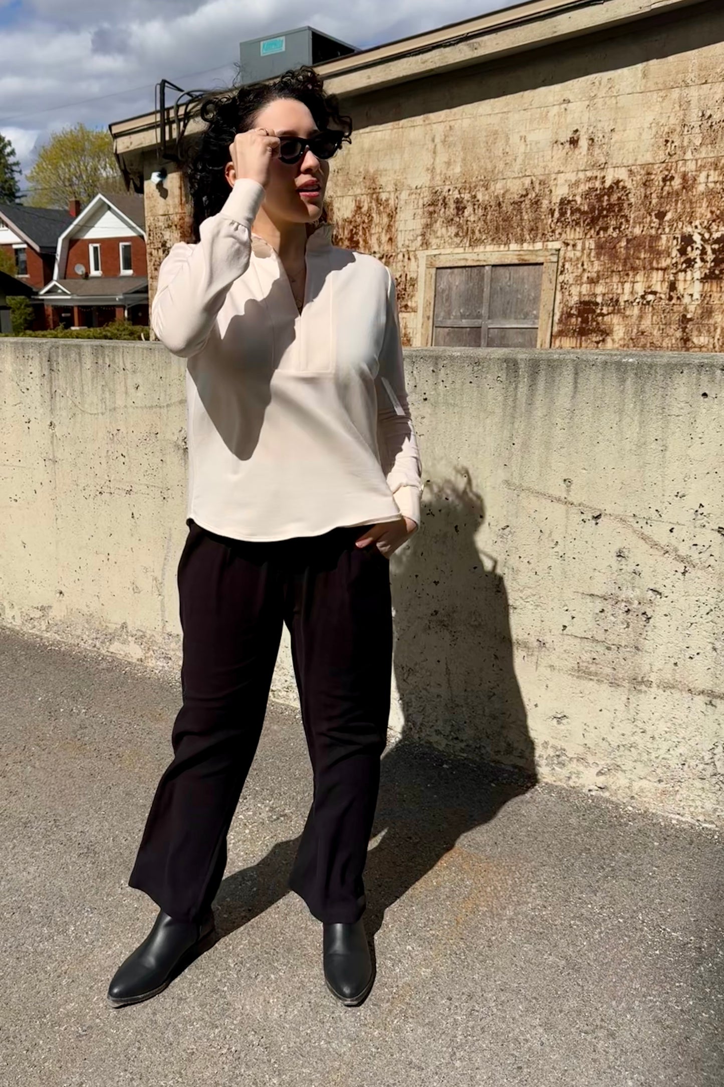 Sweater Blouse