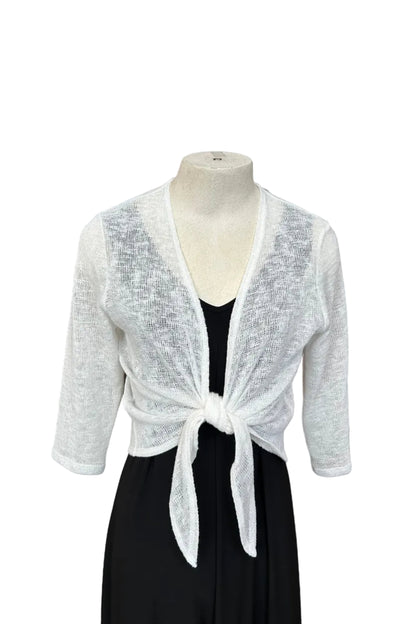 Raina Tie-Front Bolero