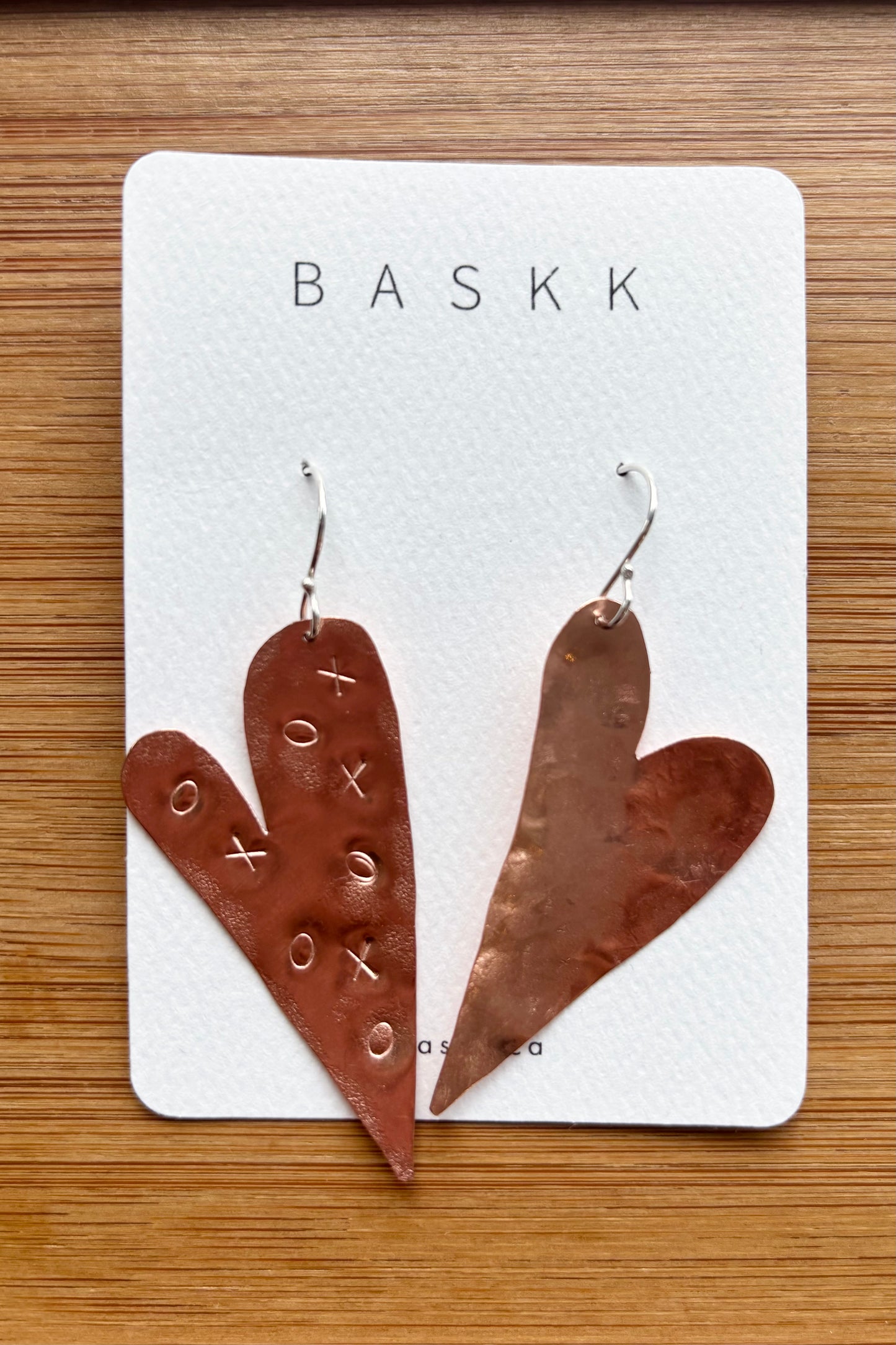 Imperfectly Perfect Heart Earrings