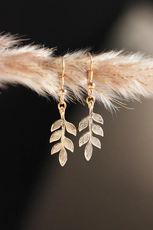 Elegant Leaf Earrings