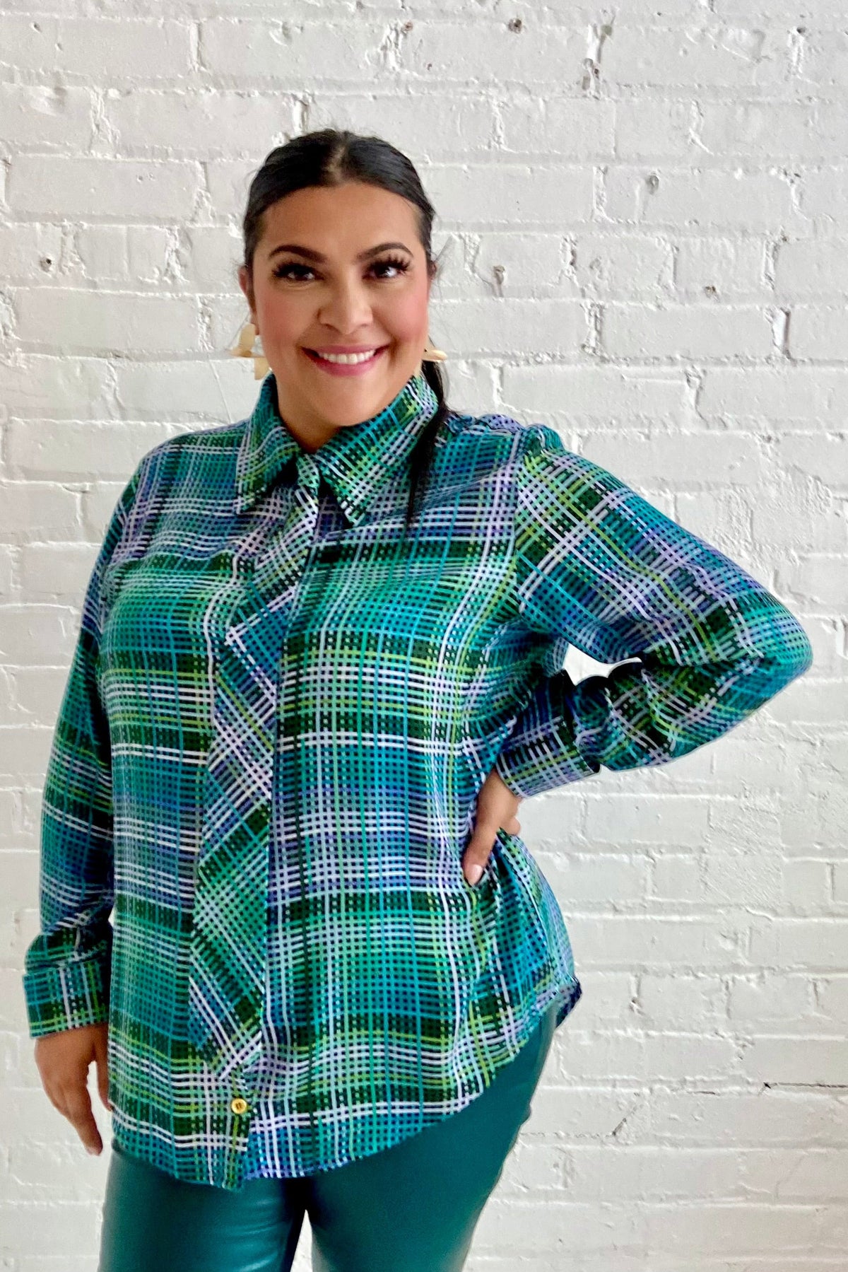 Retro Grid Shirt