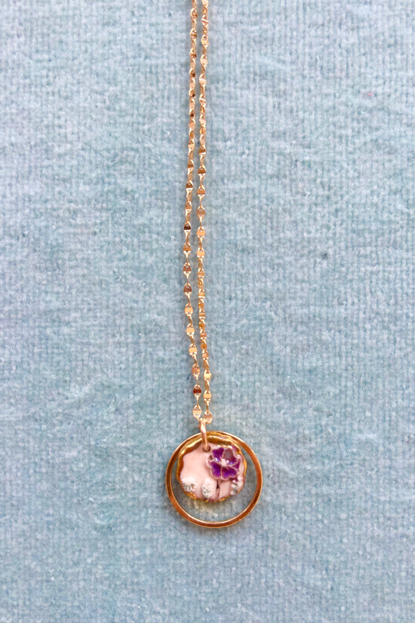 Ceramic Imprint Necklace