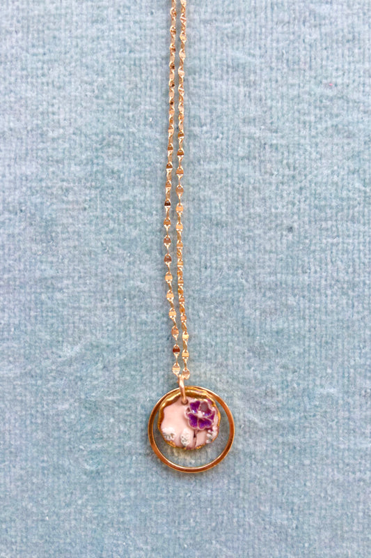 Ceramic Imprint Necklace