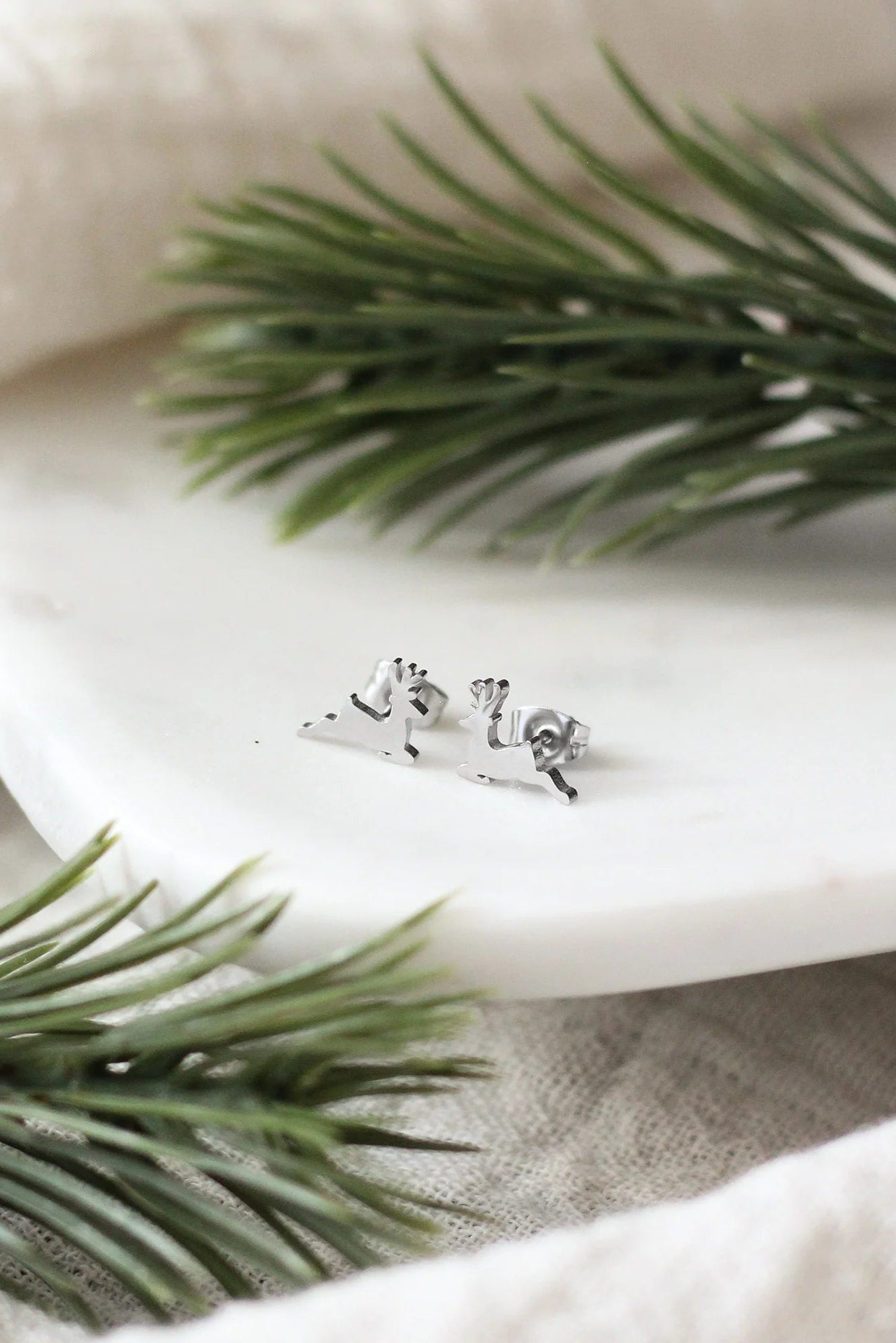 Mini Reindeer Earrings
