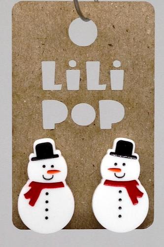 Lili0468 Snowman Creations Lilipop Studs