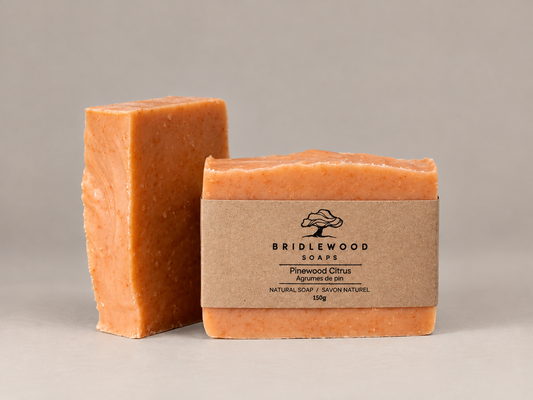 Pinewood Citrus Soap Bar