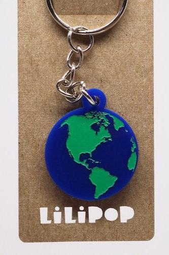 Lili1051 Earth Keychain