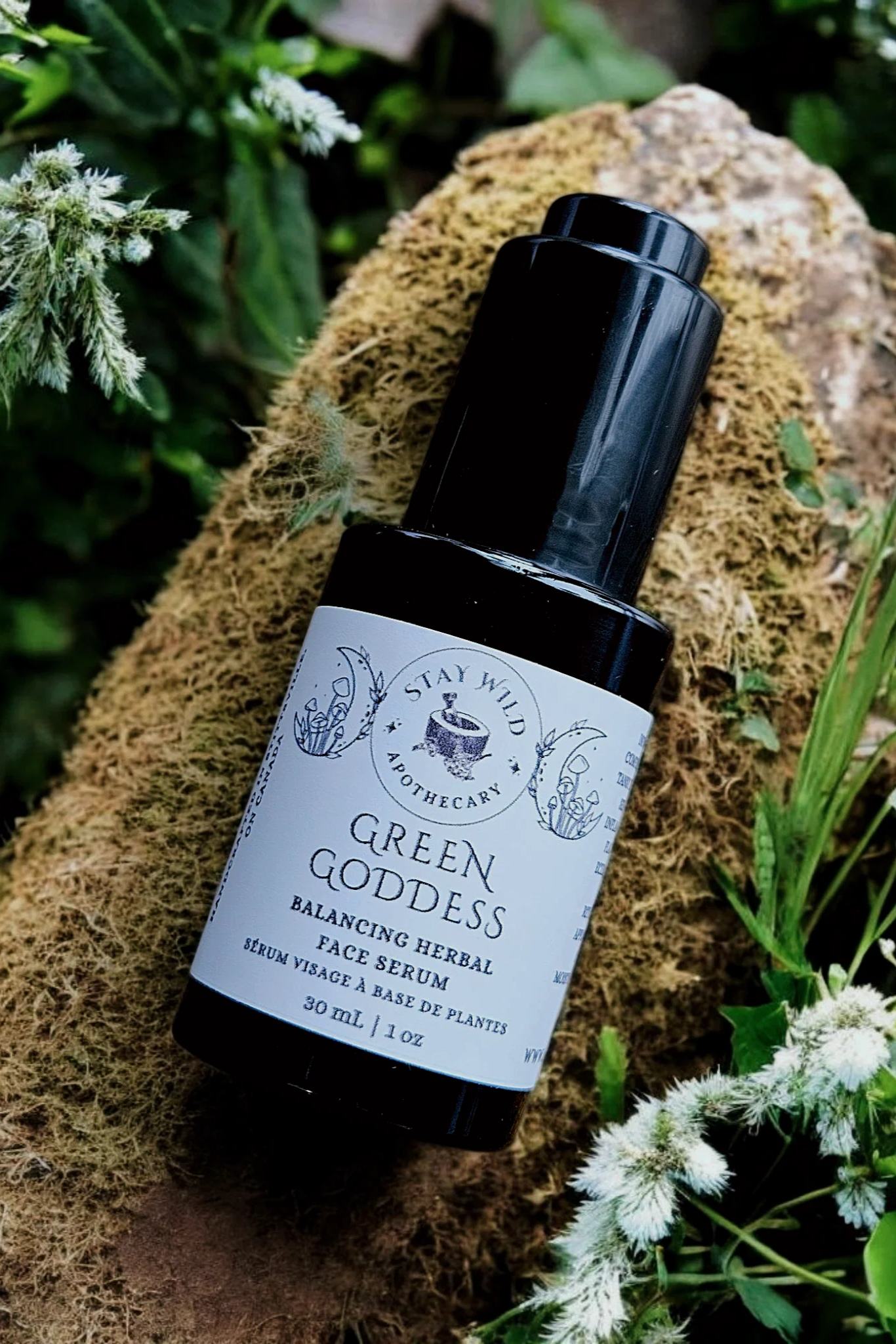 Green Goddess Herbal Face Serum
