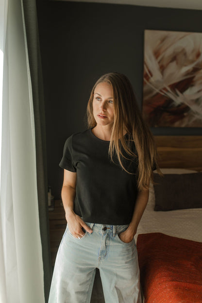 Basic Cropped T-Shirt