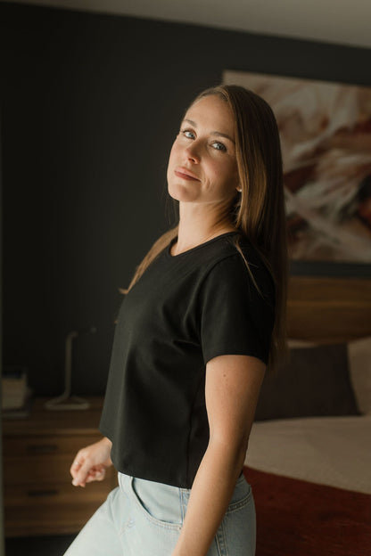 Basic Cropped T-Shirt