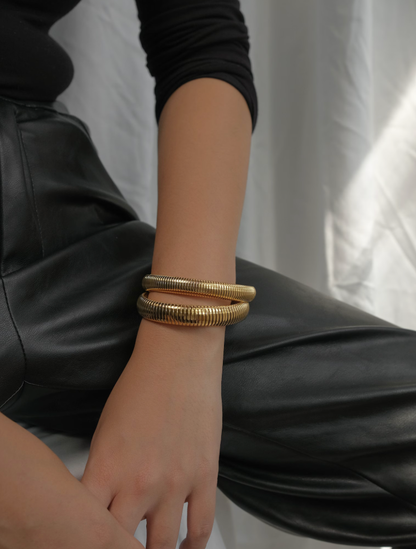  Cobra Tobogas Omega Stretch -Waterproof- 14K Gold-PVD
